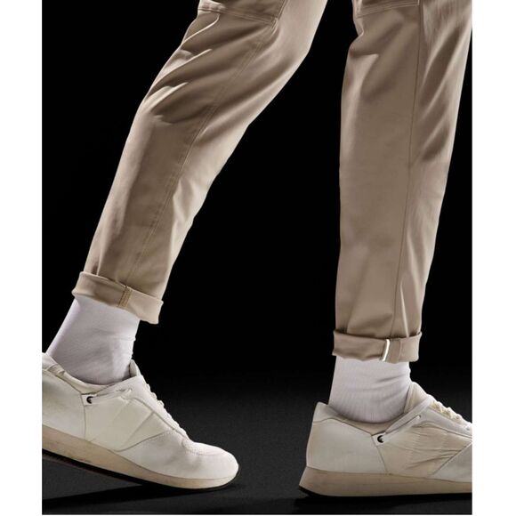 Men's Lululemon ABC Slim-Fit Pant 36"x 32" in Silverstone-EUC - Picture 5 of 14